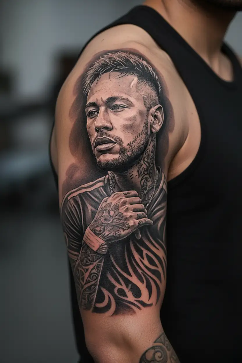 Neymar Footballer Tribute